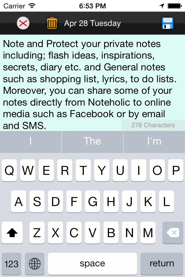 Noteholic screenshot 4