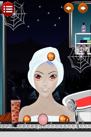 A Pretty Vampire Girl Makeover - Spa MakeUp Salon Free screenshot 2