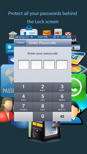 Info Lock Free - Keep Passwords Secure & Secret Notes Hidden(圖1)-速報App