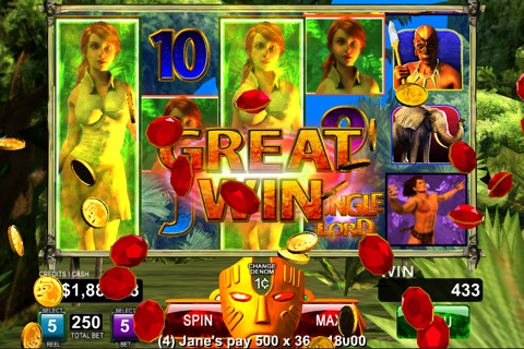 Jungle Lord Tanzania Slot Game screenshot 2