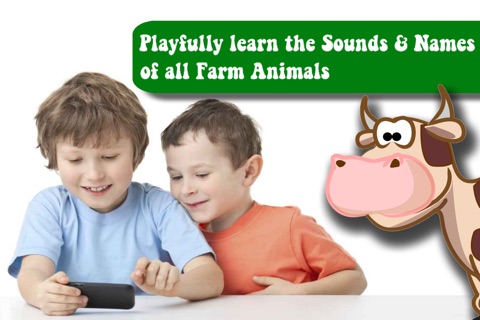 Free Shape Game Farm Animals Cartoon screenshot 3