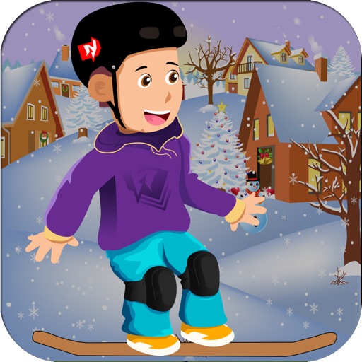 A Snowboarding Frozen Racing Mayhem - Top Racing Games For Girls & Boys FREE icon