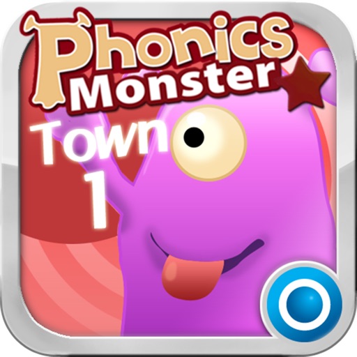 Phonics Monster Town 1 for iPhone