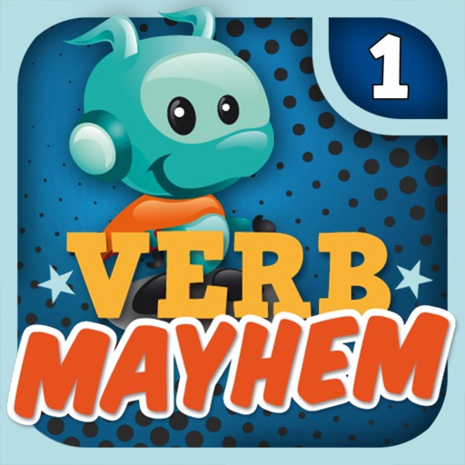 Verb Mayhem HD Level 1 iOS App