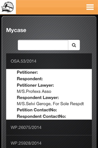 MLA CauseList - Case Tracking and reporting screenshot 2
