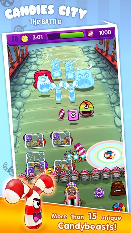 Candies City: The Battle. Join the Candy Supers troop ! screenshot-3