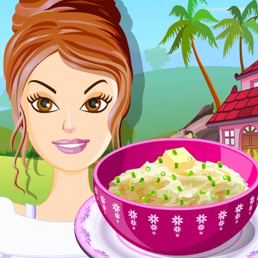 Young Girl Chef: Potato Pie -  A Potato Named Pou Icon