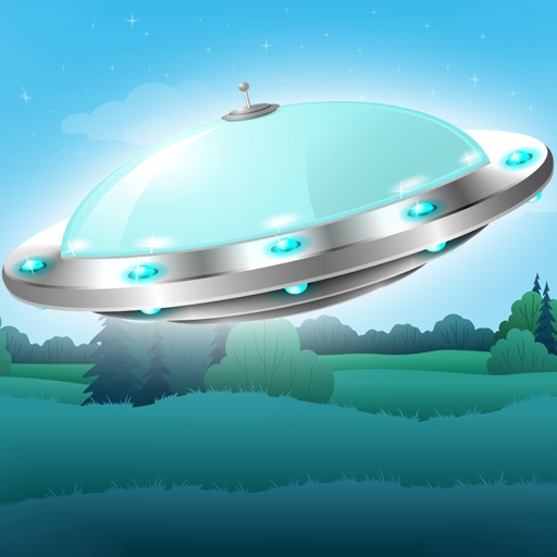 Flying Saucer Free: A tiny UFO's flappy adventure in gravity icon