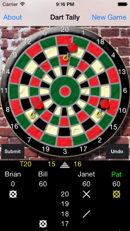 Dart Tally