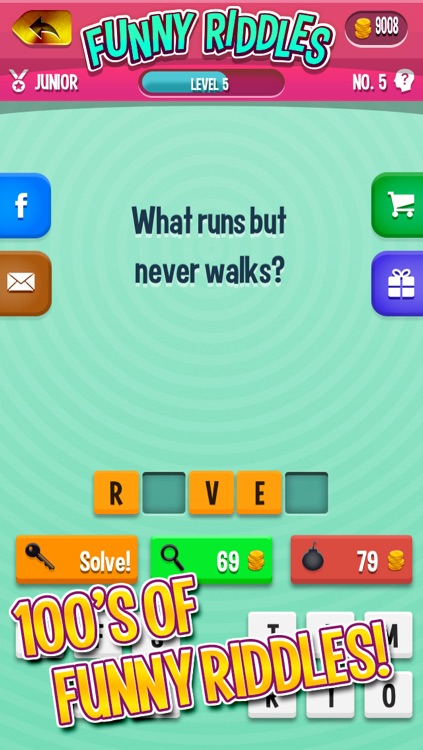 Funny Riddles: The Free Quiz Game With Hundreds of Humorous Riddles screenshot-3