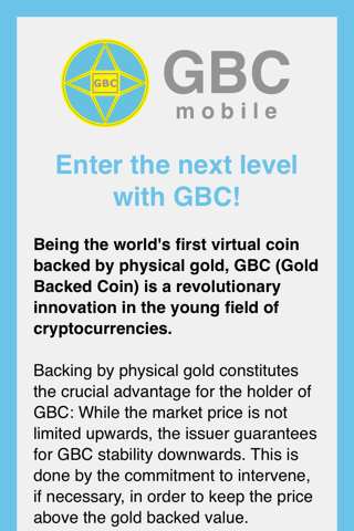 GBC – Gold Backed Coin screenshot 2
