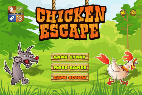 Funny Chicken Escape HD screenshot 2