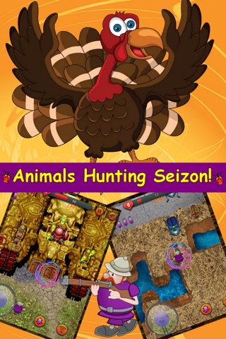 Who is Hunting Who? Turkey&Pig Shooting Target Hunting Game FREE screenshot 4
