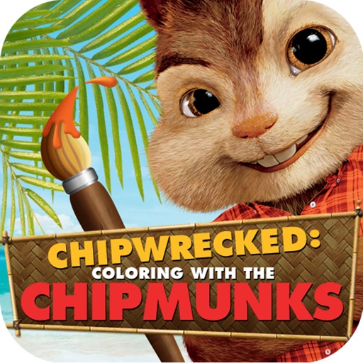 Chipwrecked: Coloring with the Chipmunks for iPad icon