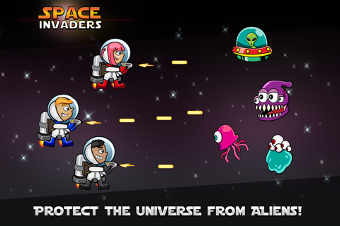 Aron Space Cadet Vs Alien Galaxy Invaders Pro : A Frontline Supreme Laser Gunner Wars screenshot 2