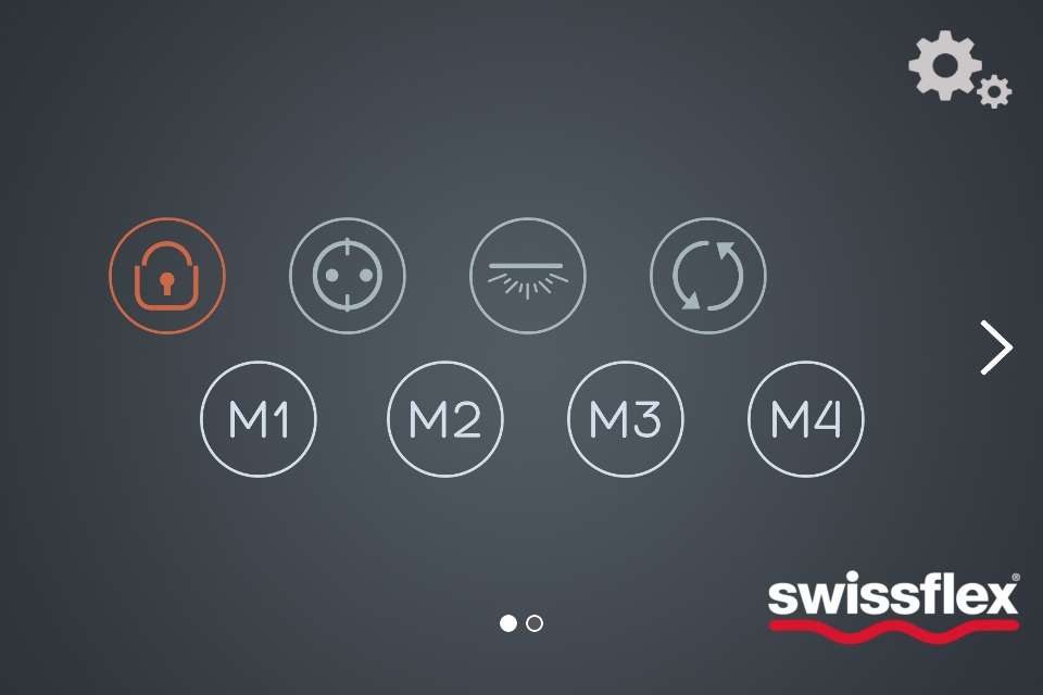Swissflex remote smart screenshot 2
