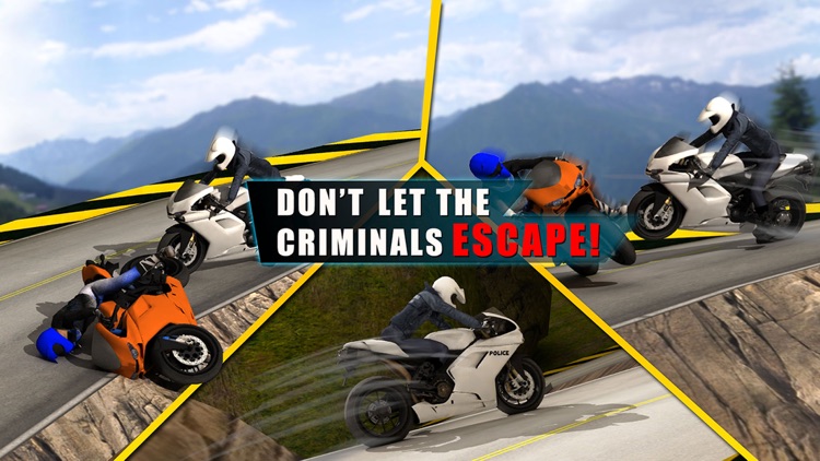 Police Fast Motorcycle Rider 3D – Hill Climbing Racing Game screenshot-3