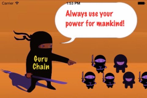 Guru Chain-Ninja War Battle to save the Ninja Art screenshot 2