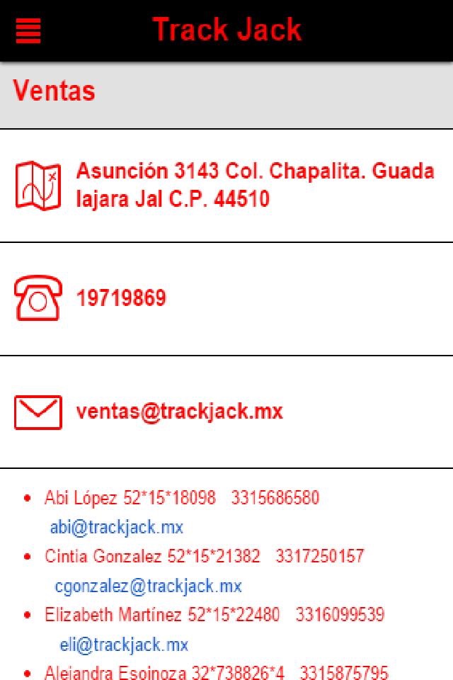 TrackJack screenshot 2