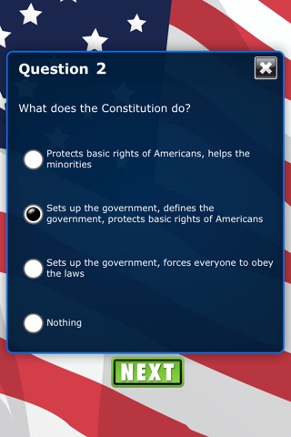 USA Citizenship Test Lite screenshot 3