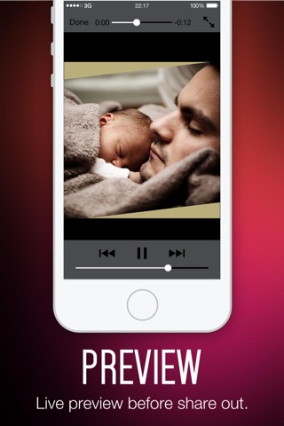 Music Video Maker - Add Background Musics to Your Videos for Instagram Edition screenshot 4