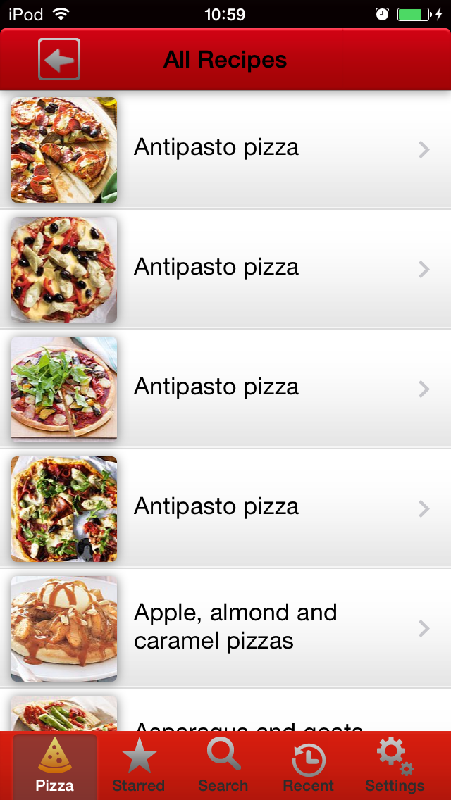 How to cancel & delete Pizza Recipes Step By Step from iphone & ipad 1