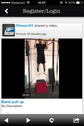 Fitness101 App screenshot 2