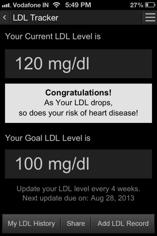 Cholesterol Down-10 Simple Steps screenshot 2