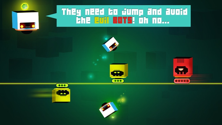 Bit! Bot! Jump! A free robot buddy jumping game!