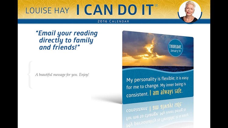 I Can Do It 2016 Calendar - Louise Hay