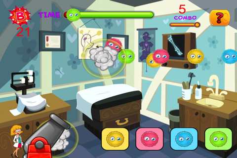 A Doctor Germs and Virus wipeout Game screenshot 2