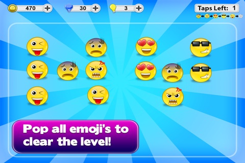 Emoji : Smily Emotions Icon Line Blaster screenshot 3