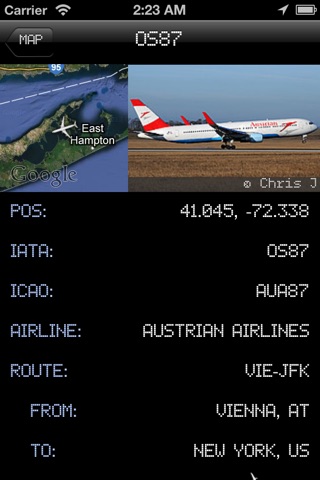 iPlane 2 - Flight Info + Status + Radar Tracker screenshot 2
