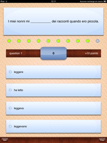 iTalk Italian: Conversation guide - Learn to speak a language with audio phrasebook, vocabulary expressions, grammar exercises and tests for english speakers HD screenshot 4