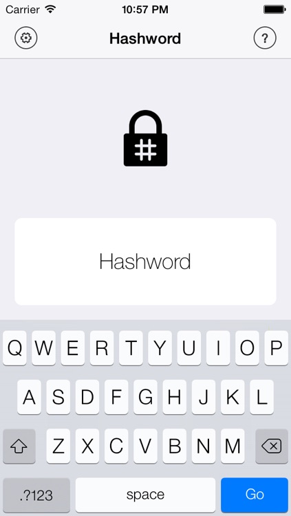 Hashword - The Secure Password Generator