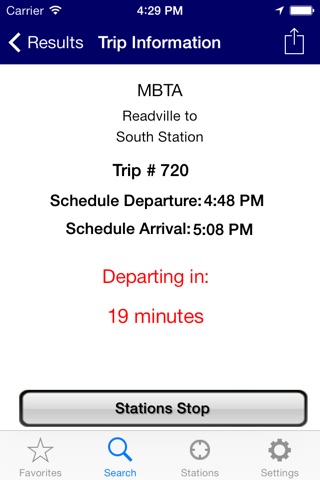 iTransitBuddy - MBTA Rail screenshot 3