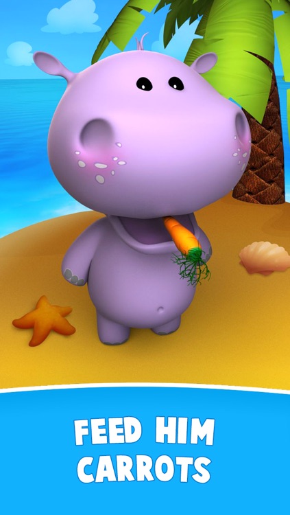 Talking Baby Hippo screenshot-3