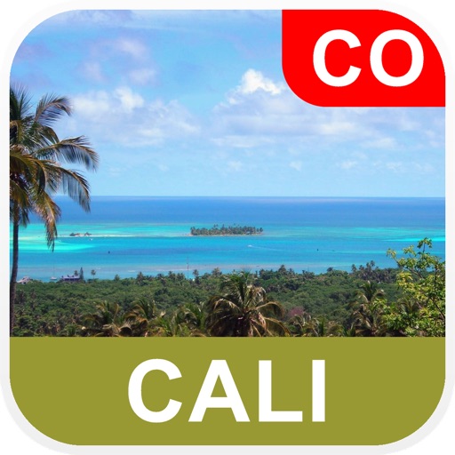 Cali, Colombia Offline Map - PLACE STARS