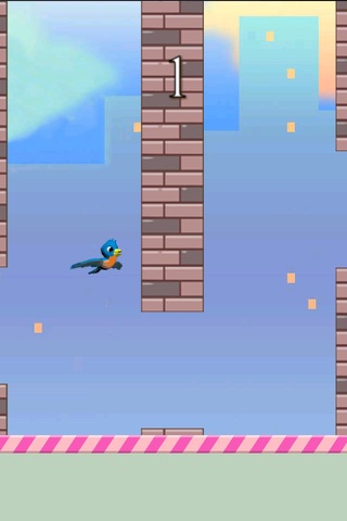 Flappy Clumsy Bird － A Nestling Learning To Fly screenshot 2