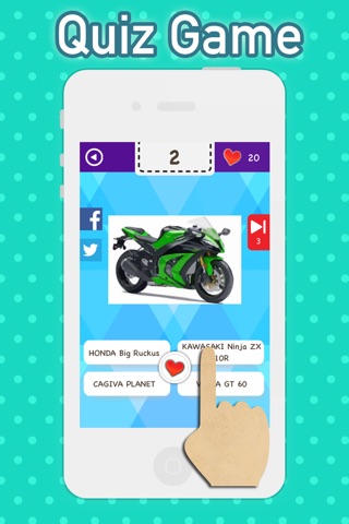 Motorcycle Fan Quiz :Trivia Questions & Answers Cycle Speed Game Free screenshot 2