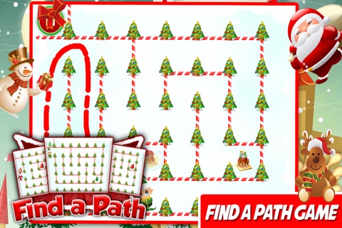 Christmas Games Puzzle For Kids : Free Games for Girls & Kids screenshot 4