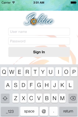 SOLSTICE App screenshot 2