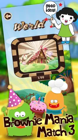 Game screenshot Brownie Mania Match 3 apk