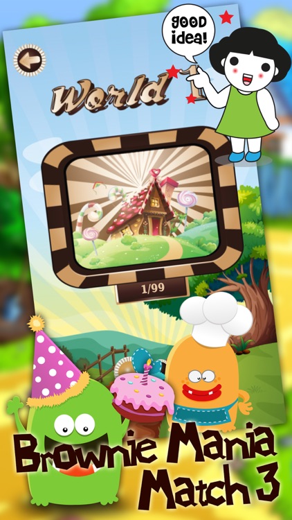 Brownie Mania Match 3