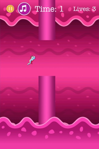 Flying Brave Spermy ~ Flap Flap Again! screenshot 2