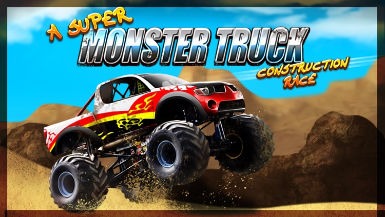 A Super Monster Truck Construction Race: Best Simulator Delivery Racing Game Free