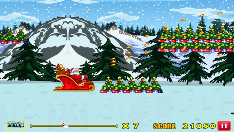 Amazing Santa Racing Skateboard Game