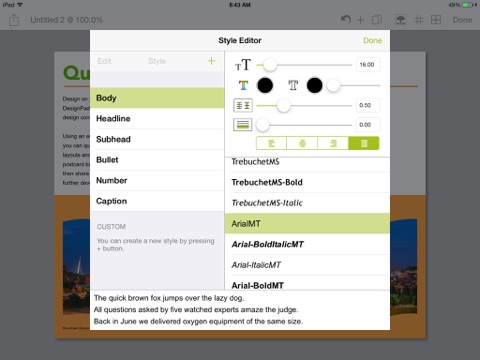 Quark DesignPad screenshot 4