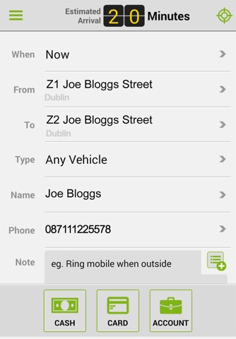 Burren Taxis screenshot 2