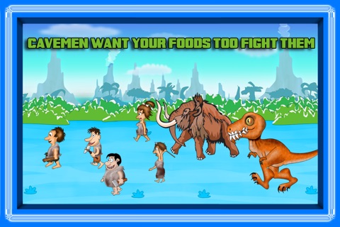 Dinosaur Island 2 : The Prehistoric Winter Ice Age Battle Food Adventure - Free Edition screenshot 3